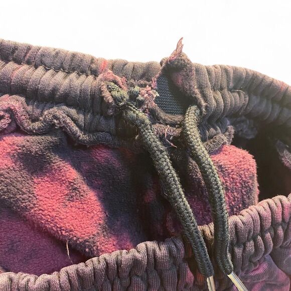 “Pas De Mer” - We Are Vandals Plum Tie Dye sweatpants - Picture 6 of 6